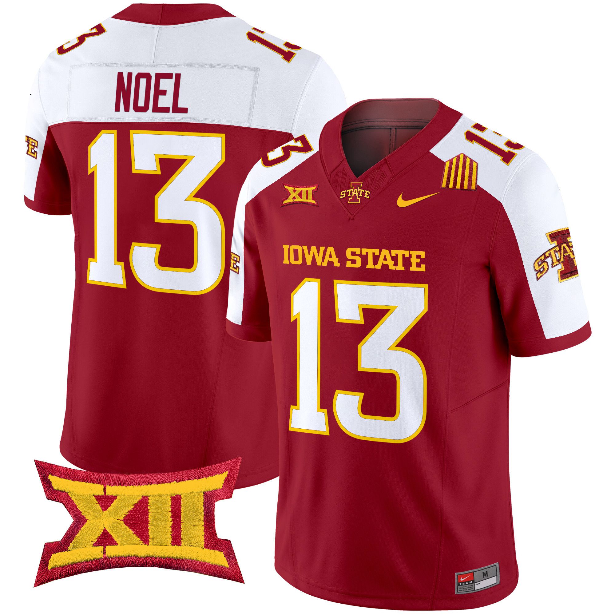 Men Iowa State Cyclones #13 Noel Red Nike 2024 Vapor Limited NCAA Jersey